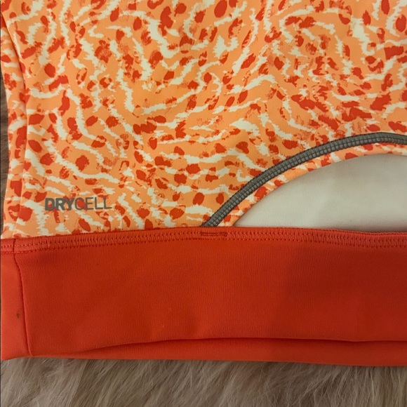 Puma Coral Patterned Racerback Top - Picture 5 of 5